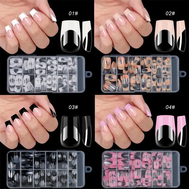 

Fake Nail Patches Perfect Fit Traceless Thin And Light Removable Reusable Not Easy To Break Traceless Nails Water Proof