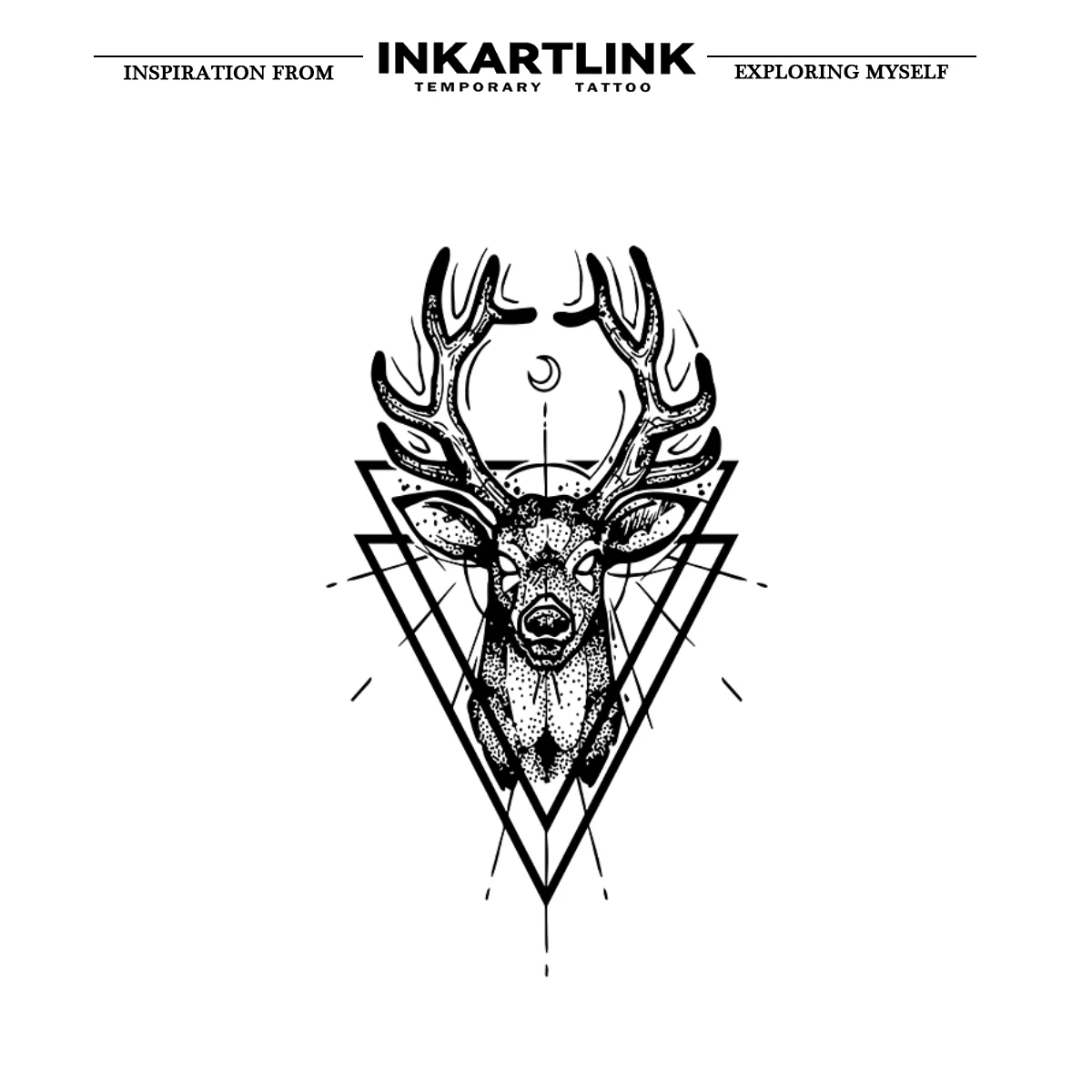 God Fisk Image Временная Татуировка Водонепроницаемая Волшебный Дизайн Искусственная