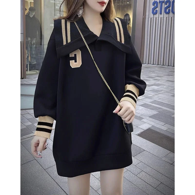 Платье женское с длинным рукавом