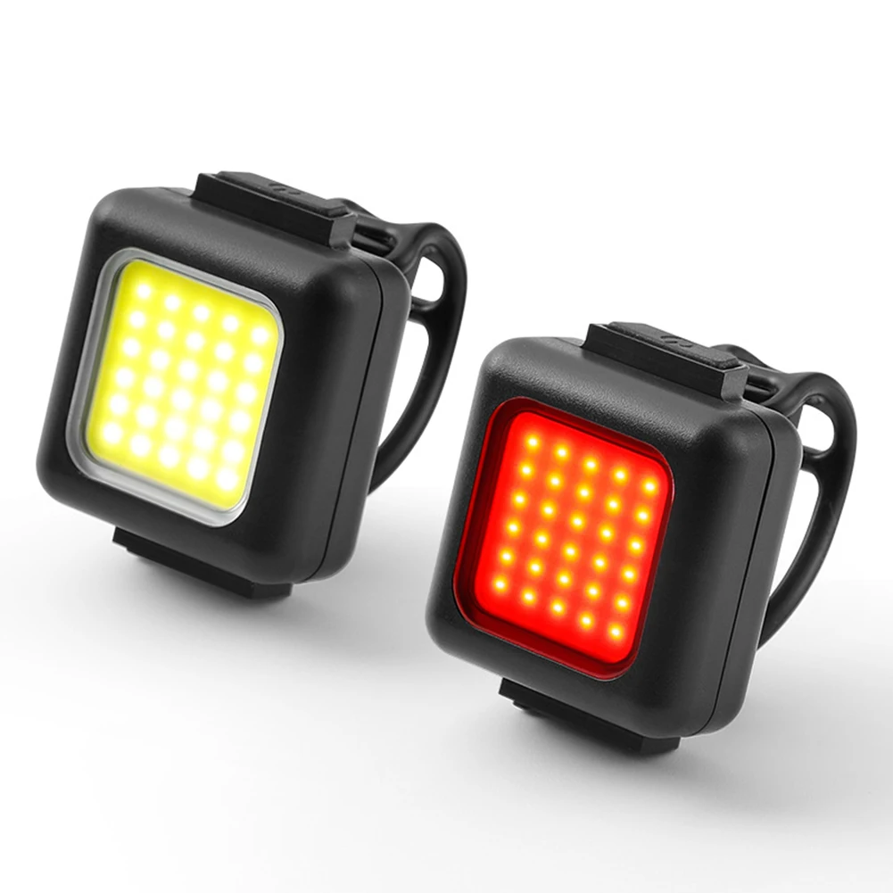 

Practical Bicycle Headlight Headlight 1 Pair 150mAh Backpack Bicycle Headlight Bike Light Lights Rubber Straps