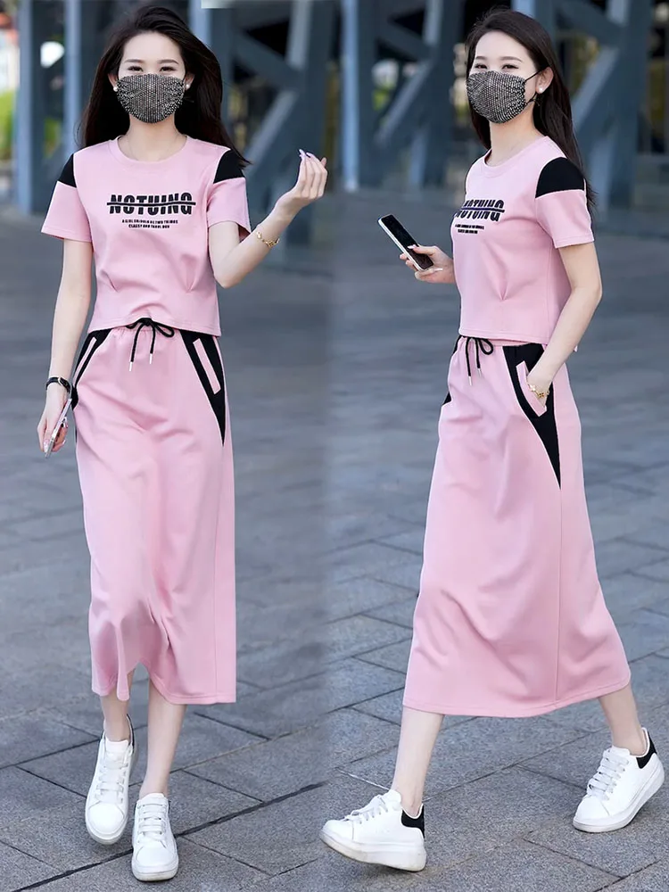 Модный повседневный комплект свитшотов для женщин новинка лета 2024 обтягивающая