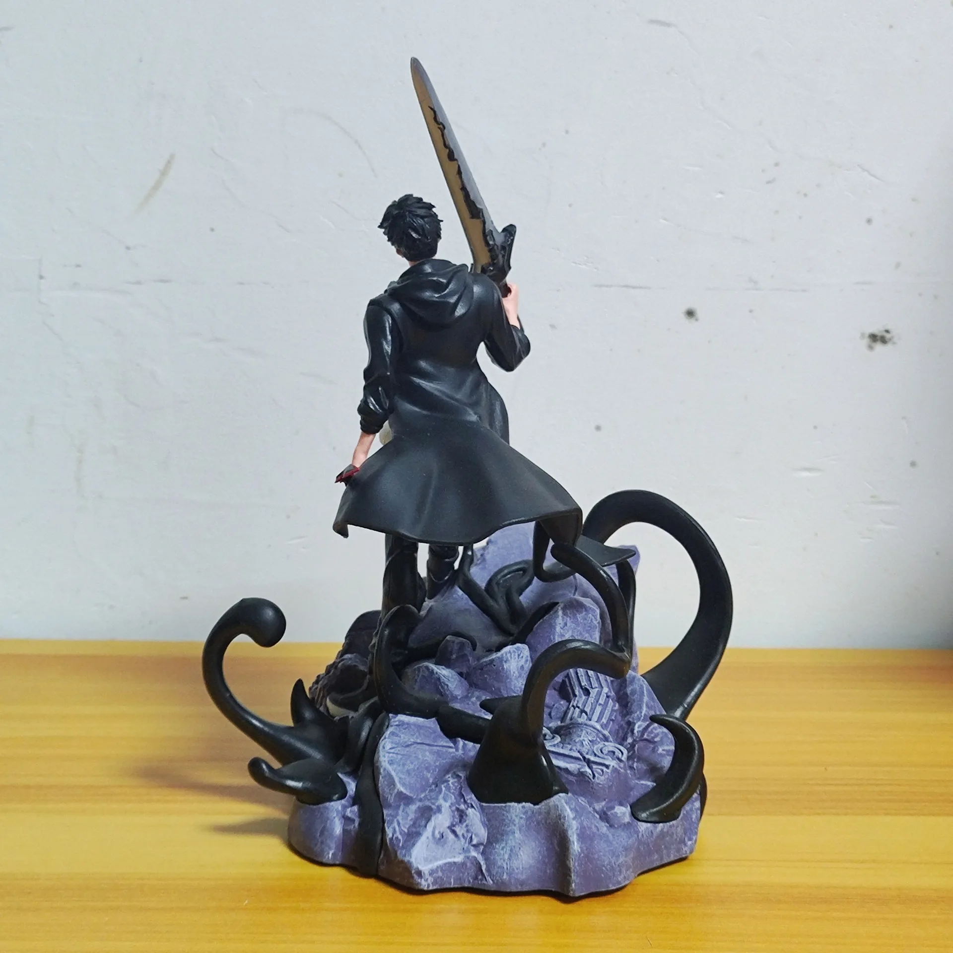 20 см одиночный выравнивающий Sung Jin Woo модель фигурка статуя украшения игрушки