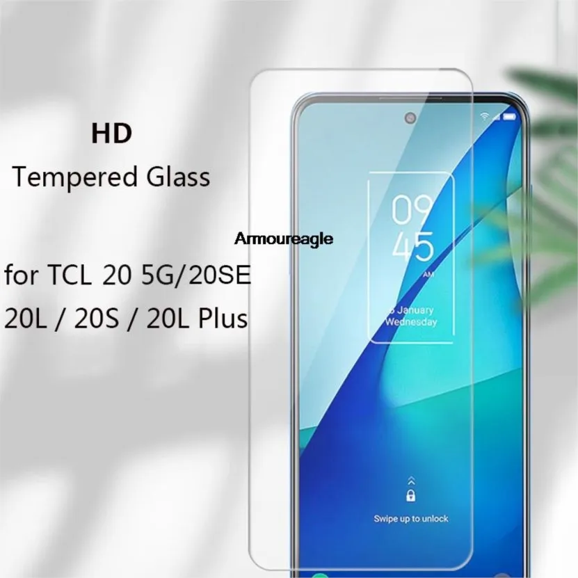 Закаленное стекло hd для tcl 20 20s 20l plus 20se, защитная пленка для tcl a30 30 v plus se 305 306, прозрачная защитная пленка