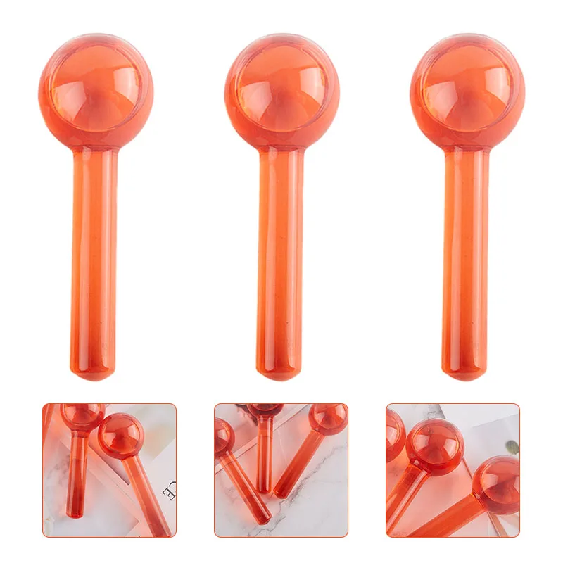

Crystal Ice Hockey Roller Energy Massage Beauty Facial Eye Crystal Ball Facial Cooling Ice Globes Water Wave Face Massage