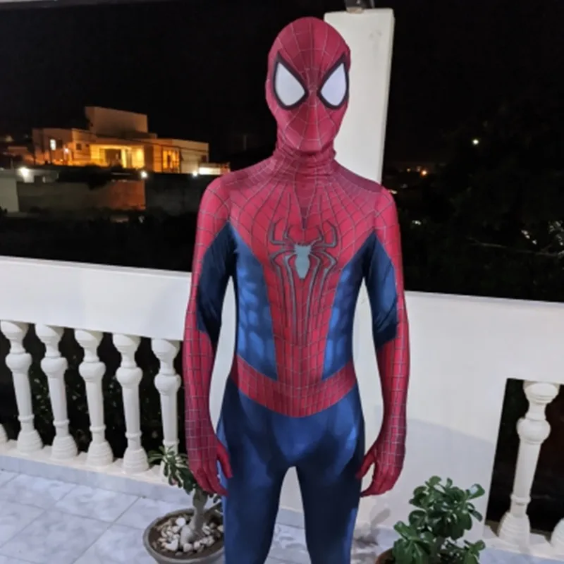 Купальник Питер Паркер для взрослых костюм косплея потрясающий Майлс Моралес