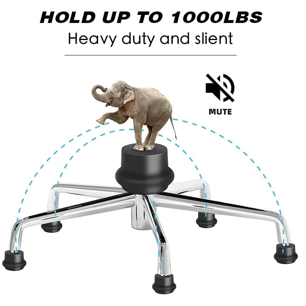 Or Stool Swivel Caster Wheels To Fixed Stationary Castors, Office Chair Wheels