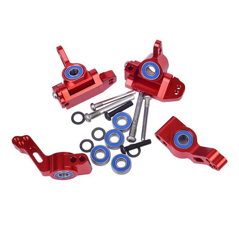 

Для Traxxas Slash 2WD металлическое переднее C сиденье + Переднее рулевое колесо запасные части Аксессуары красный