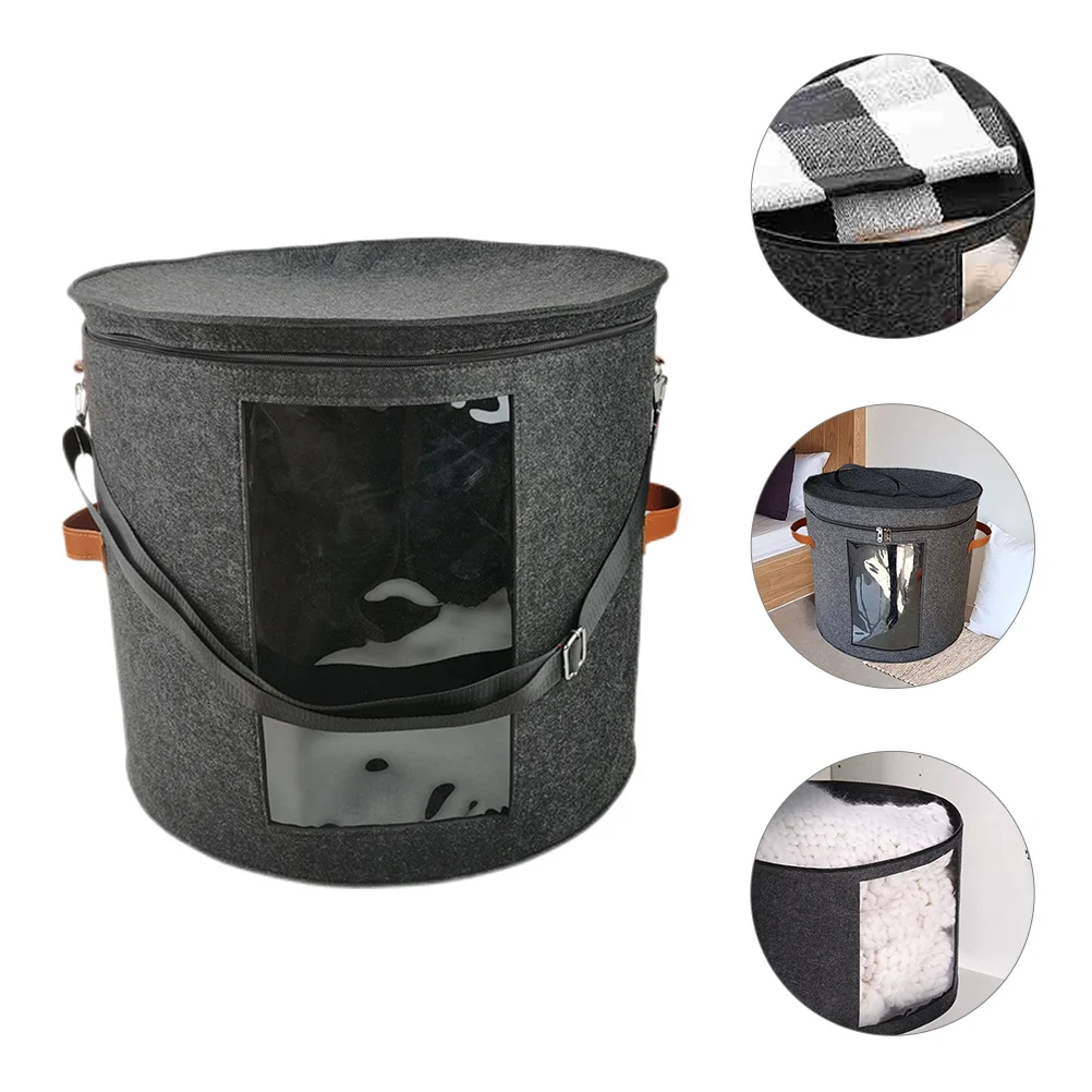 

Hat Storage Bag Household Laundry Basket Large Holder Sundries Hamper Handheld Clothing
