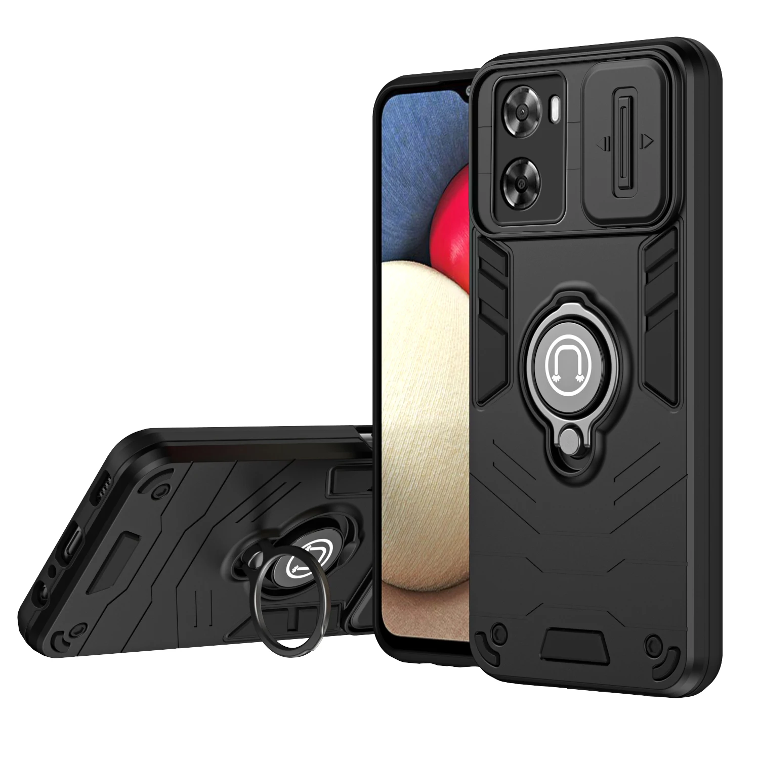Слайд-камера Armor для OnePlus Nord CE3 1 + N20 SE чехол Hard Phone CPH2469 CPH2569 Coque