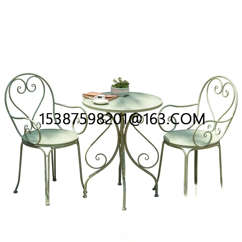 Набор Furnitur taman besi Retro Комплект Wee dancatori balkon taman점 умные) aandernu vrste Kui Dua Dan ert Z