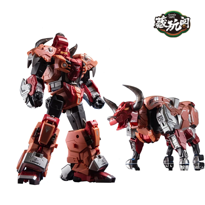 

Аниме периферийные устройства CANG игрушки Zangwan Pavilion трансформер Chiyou God Chong Yunxiao CHIYOU CT-02 Land Bull модель подарок