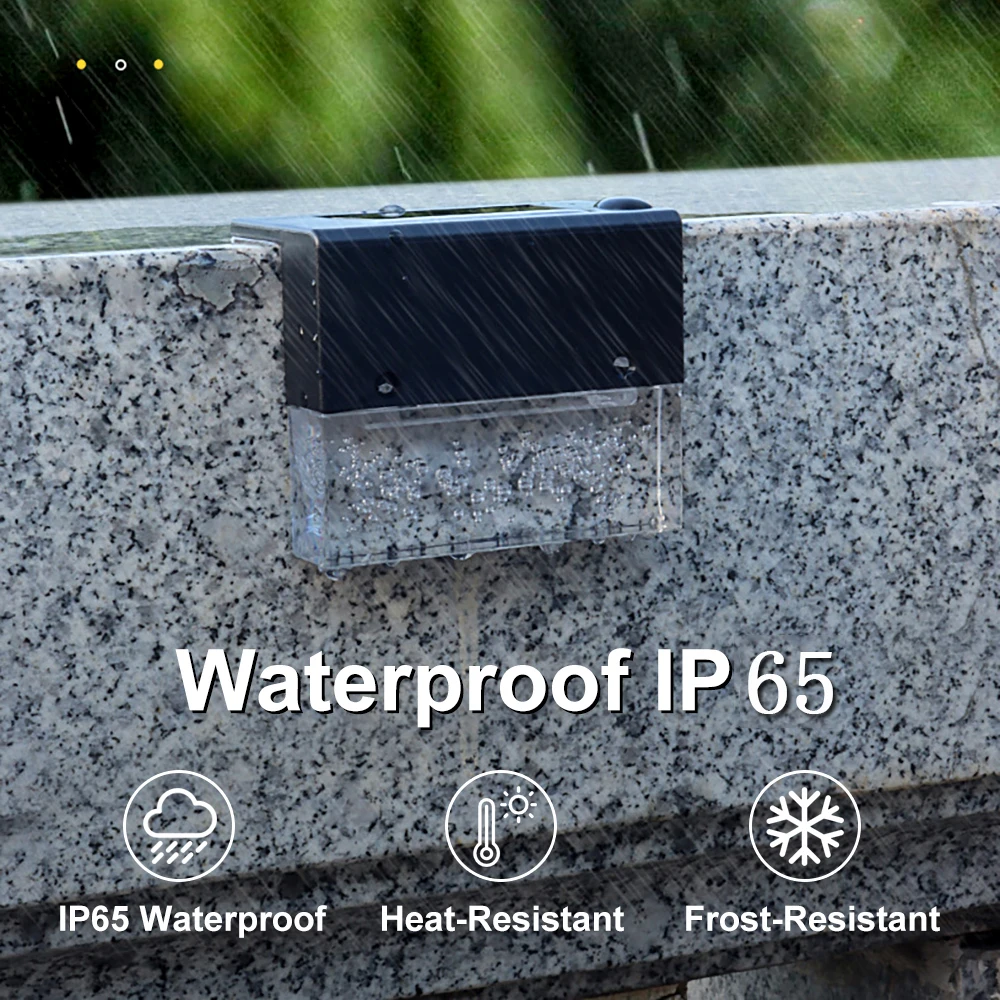 Уличная Светодиодная лампа на солнечной батаресветодиодный водонепроницаемый