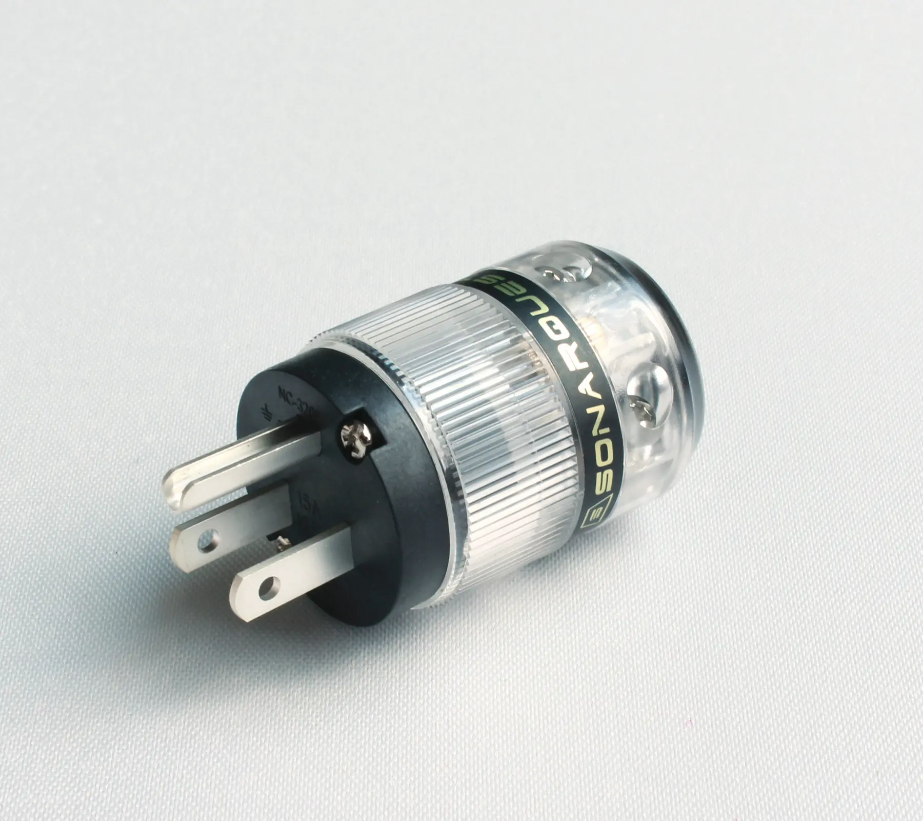 Штепсельная Вилка SONARQUEST ST-GP(T)+ ST-GC(T) позолоченная Hi-Fi вилка стандарта США