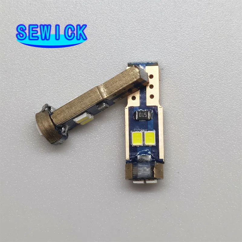 

500 шт., светодиодные лампы T10 W5W 4014 194 Canbus, белые лампы 6000K для купольной карты светильник освесветильник двери, без ошибок 168, ярсветодиодный св...