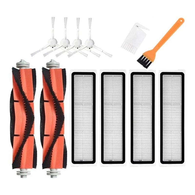 

Аксессуары для робота-пылесоса Dreame L10PRO D9, основная и боковая щетки, фильтр НЕРА, насадка на швабру, запасная ткань