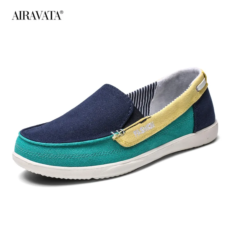 Women's Lightweight Canvas Shoes Low Breathable Solid Color Flat Casual Loafers Outdoor Walking Shoes