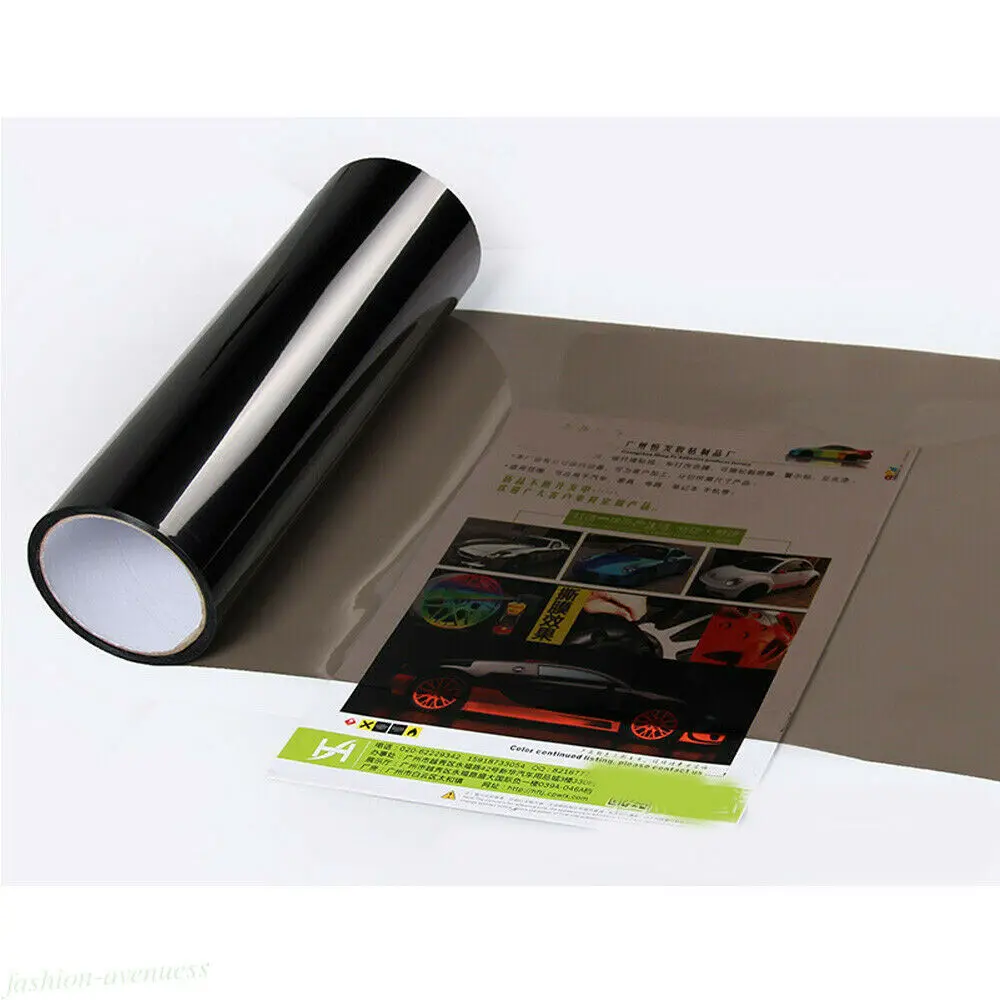 

Film Car Headlight Sticker Fog Light Protector Taillight Tint Wrap 30*60cm Side marker lights Waterproof Adhesive