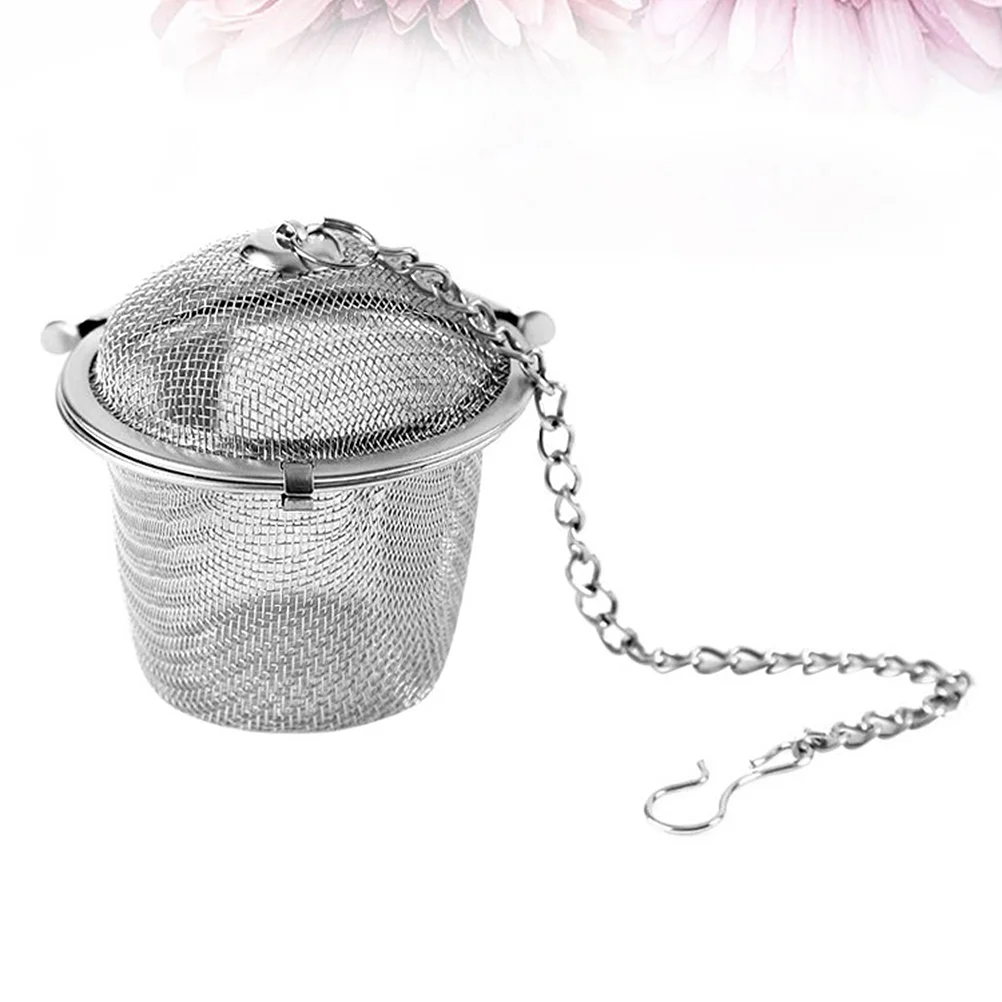 

Brewer Medicine Filter Spice Ball Infuser Decocting Tea Strainer Stainless Steel Wire Mesh Loose Leaves