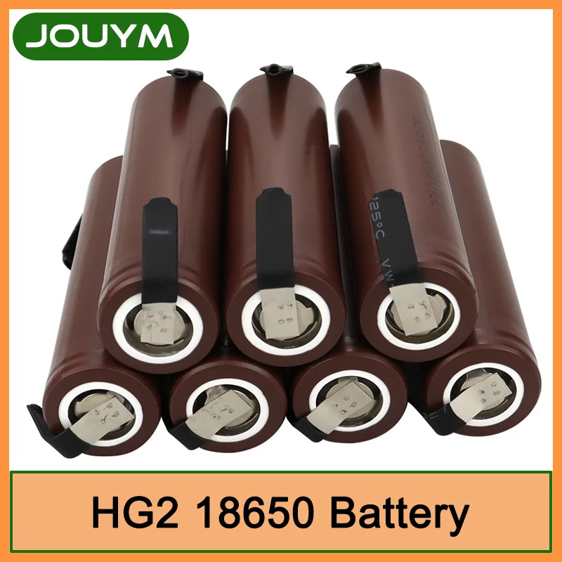 JOUYM 3 7 V HG2 18650 литий-ионный аккумулятор высокой мощности |