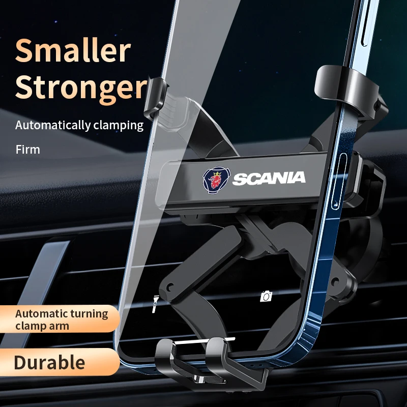 

Car Phone Holder Surrounded Elastic Clamp Arm Car Interior for Scania K250 K280 K310 K320 K490 SERIE G P SerieX Car Accessories