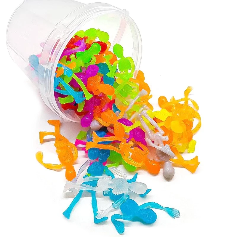 

Luminous Human Skull Figure Anxiety Stretchy Skeleton Autism Stress Relief Toy