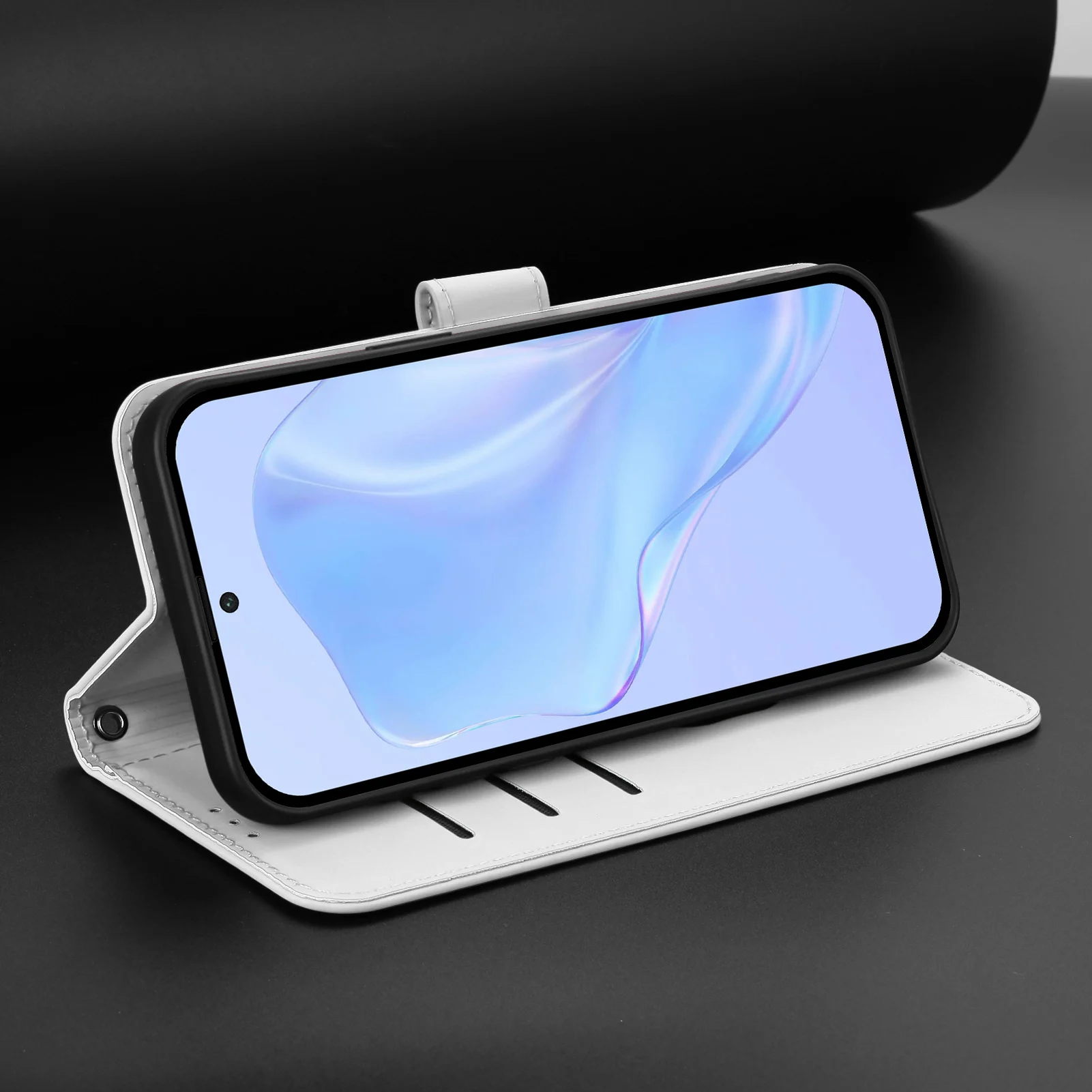 Кожаный чехол для телефона из кроличьего меха Samsung Galaxy A55 A54 A53 A52 A35 A34 A42 A32 A25 A24 A23 A22