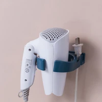 hair dryer holder punch free wall mounted hanger storage rack household shelf in the bathroom organizer accessories bedroom