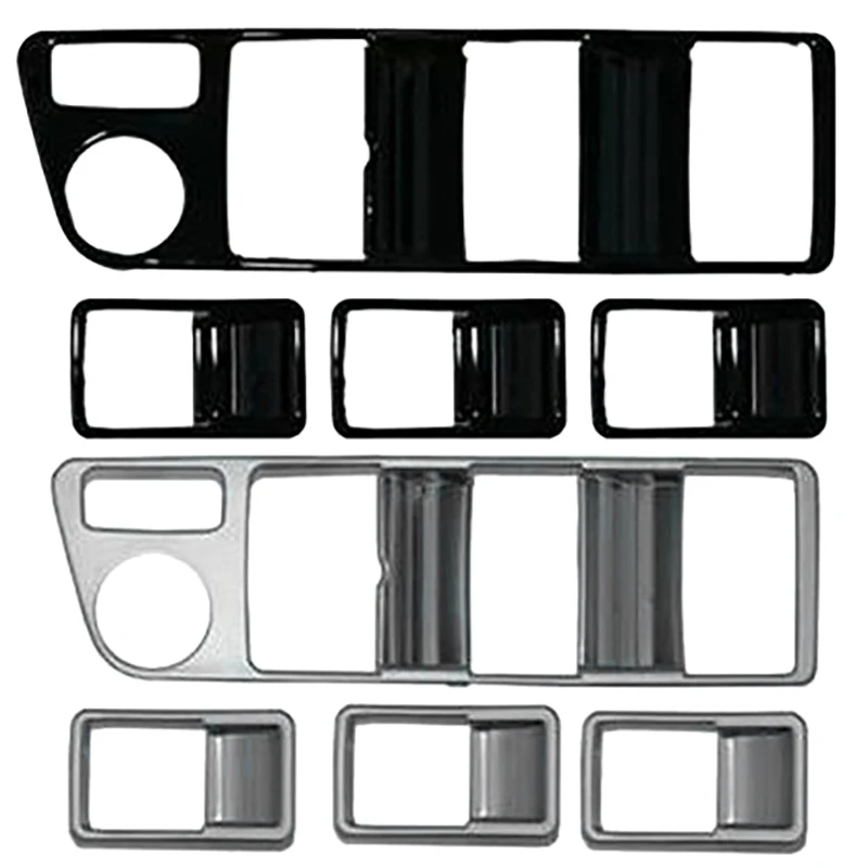 

for Toyota Harrier Venza XU80 2020 2021 ABS Chrome Door Window Armrest Cover Switch Panel Trim Molding Garnish RHD