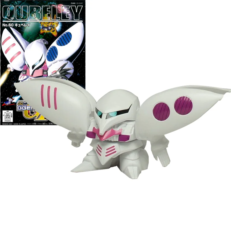 

BANDAI оригинальная SD BB GG 60 Qubeley AMX-004 Gundam Gunpla Сборная модель аниме фигурка мобильный костюм подарок игрушка для детей