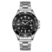 luxury digital watches mens business black stainless steel calendar quartz watch for men wristwatches relogio masculino reloj