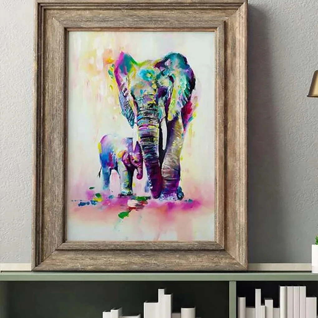 

2 Pieces Drawings Unfading Waterproof Chemical Fiber Paintings, Modern Style Ornament Supply Poster, Household Decors