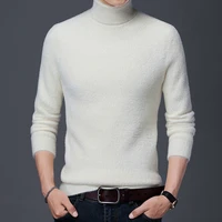 2022 new brand luxury soft sweater men top quality warm knitred wool pullover slim fit jumpers korean casual men clothing 3xl