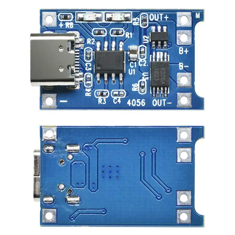5 шт. 10 Type-c Micro USB в 1A 18650 TP4056 модуль зарядного устройства литиевой батареи зарядная