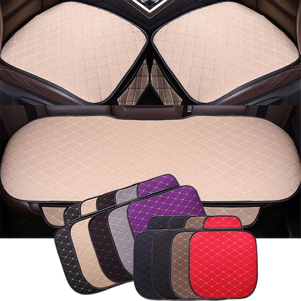 

Auto Seat Pad Cushion For Honda Accord City Civic CRV CRZ Elysion Fit Jade Jazz Insight Flax Car Seat Cover Car Interior Protect