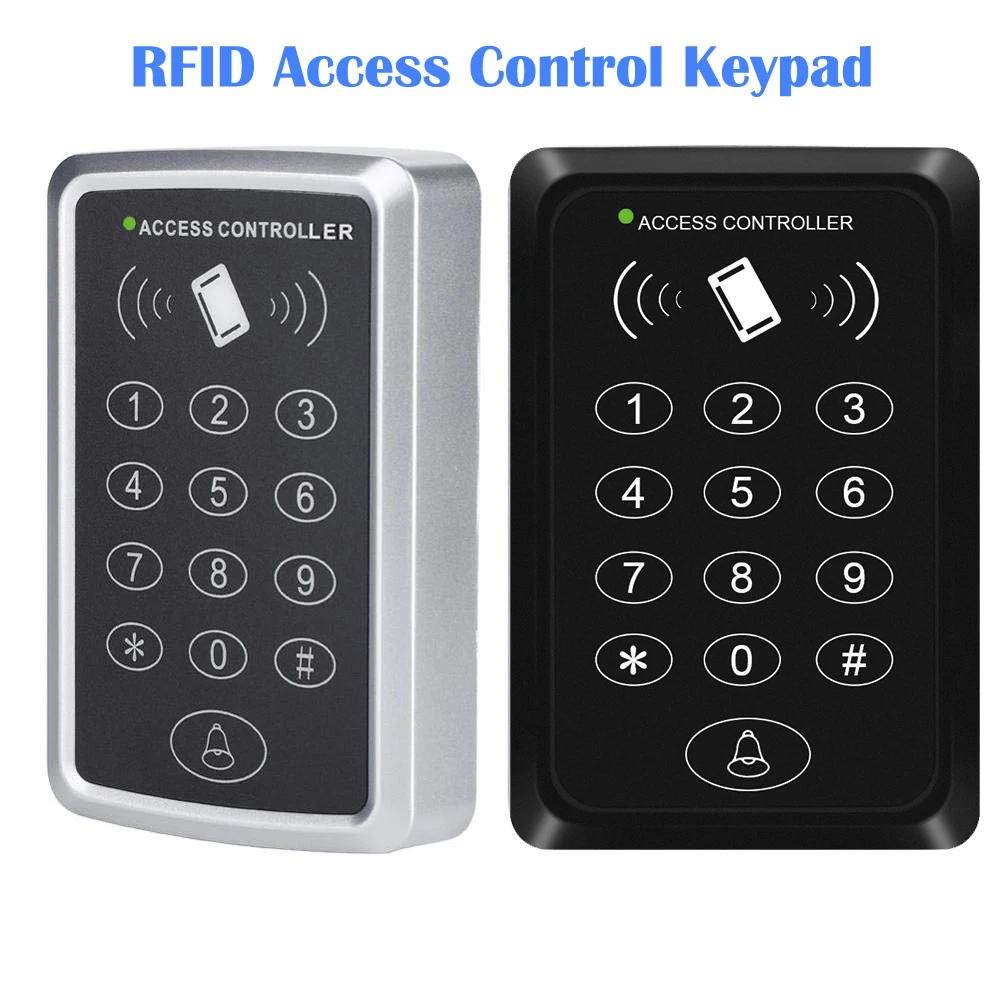 Access Control Keyboard 125KHz EM RFID Card Access Keypad Electric Door Lock Opener Door Intercom Access Control System