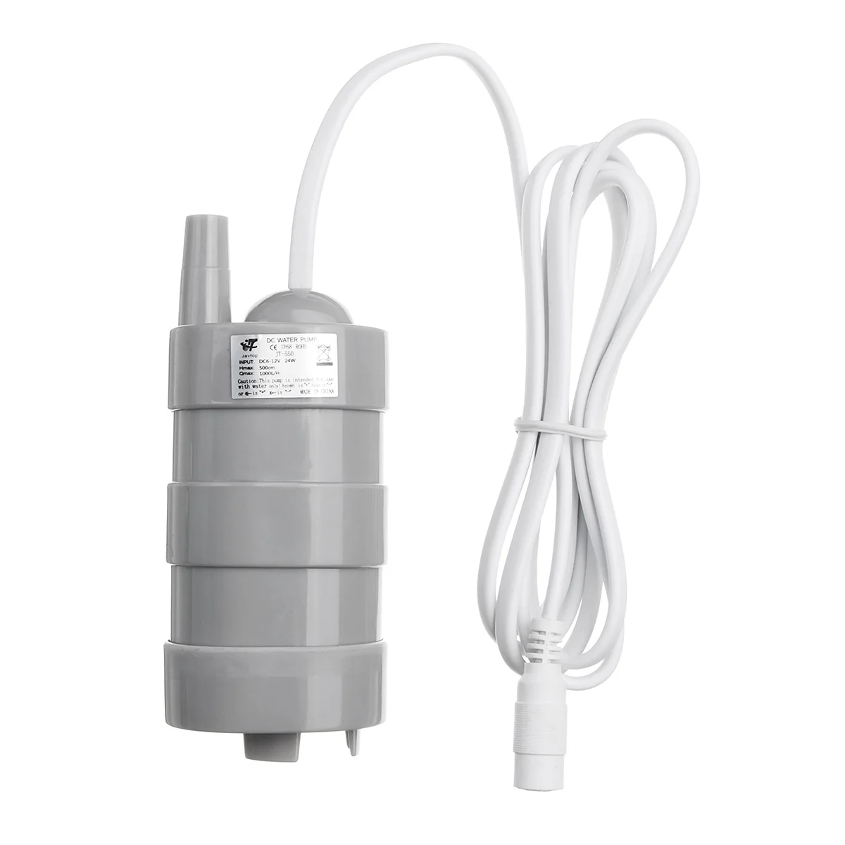 

5m High 12V 600-1000L/H Lift DC Submersible Water Pump Fish Tank Brushless Booster Pump Pond Aquarium Submersible Pump Well Pump