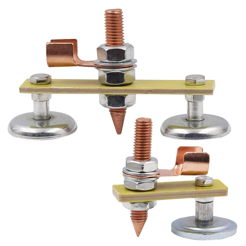 

Welding Magnet Head Magnetic Welding Fix Ground Clamp Support Car Dent Repair Spare Parts Grounding Connector Auto Bodywork