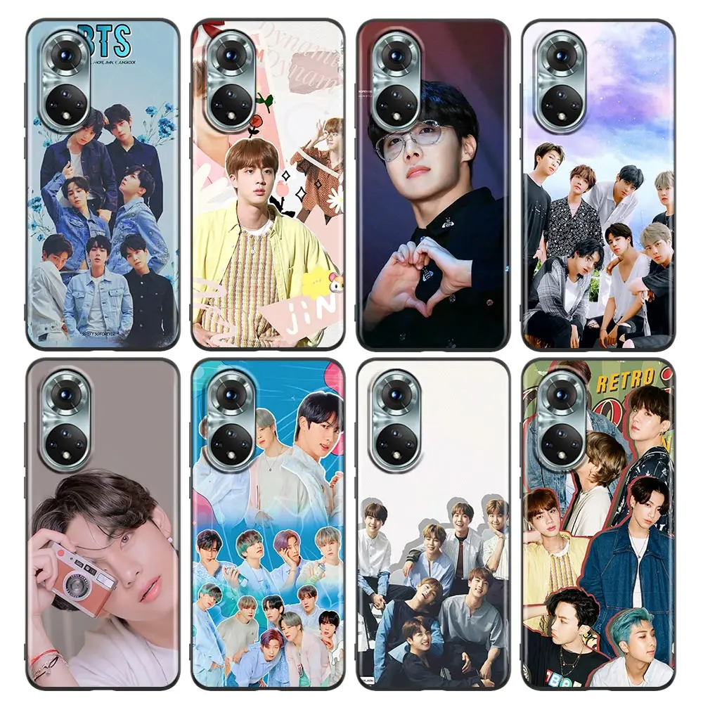 

Phone Case for Honor 8X 9S 9A 9C 9X Lite Play 9A 50 10 20 30 Pro 30i 20S(6.15) Soft Silicone Cover Dynamite Kpop Boys
