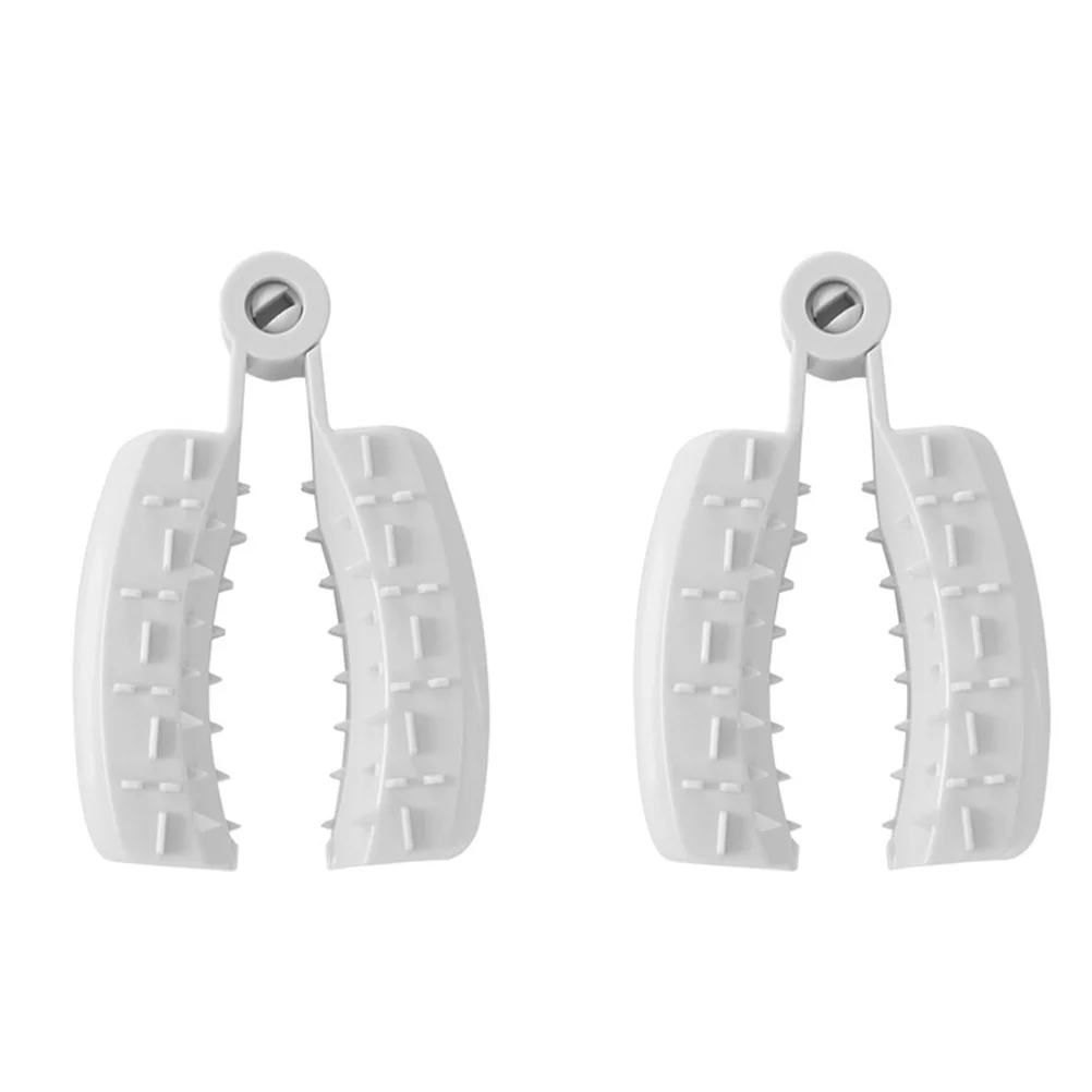 

2PCS Grater Finger Protector Slicer Hand Guard Vegetable Fruit Potato Safety Clip Clamps Kitchen Gadgets ( Grey )
