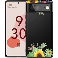 sunflower flowers phone case for google pixel 3a 5 5a 5g 4 4a 5g xl 6 pro 4 xl 3 3xl fundas protection shell silicone cover