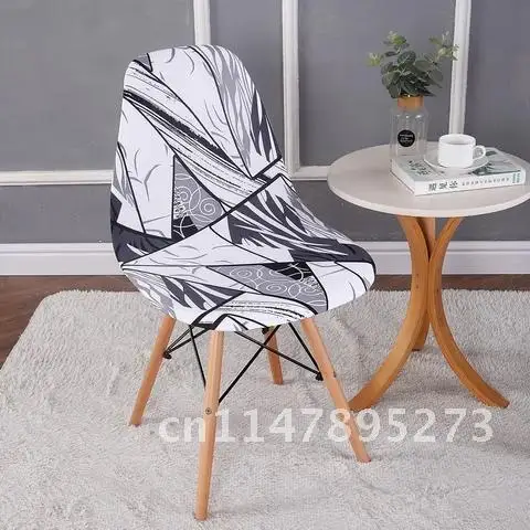 Чехол на стул с принтом 1 шт.