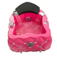 Luxury Electric Nail Salon Foot Massage Sink Pedicure Manicure Tub Spa Pedicure Chair With Bowl