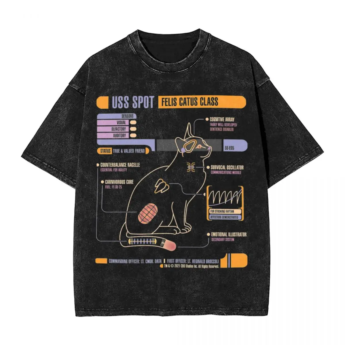 Хлопковая футболка с принтом звезд