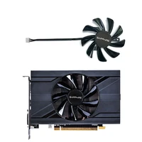 sapphire rx470d cooling fan replacement t129215su 4pin for radeon sapphire rx470d rx570 itx graphics card cooling