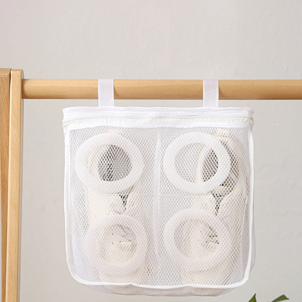 

Durable High Quality Polyester Washing Shoes Mesh Net Bag Pouch Washing Machine Cleaner Laundry Bag Case Shoe Hanging Bag