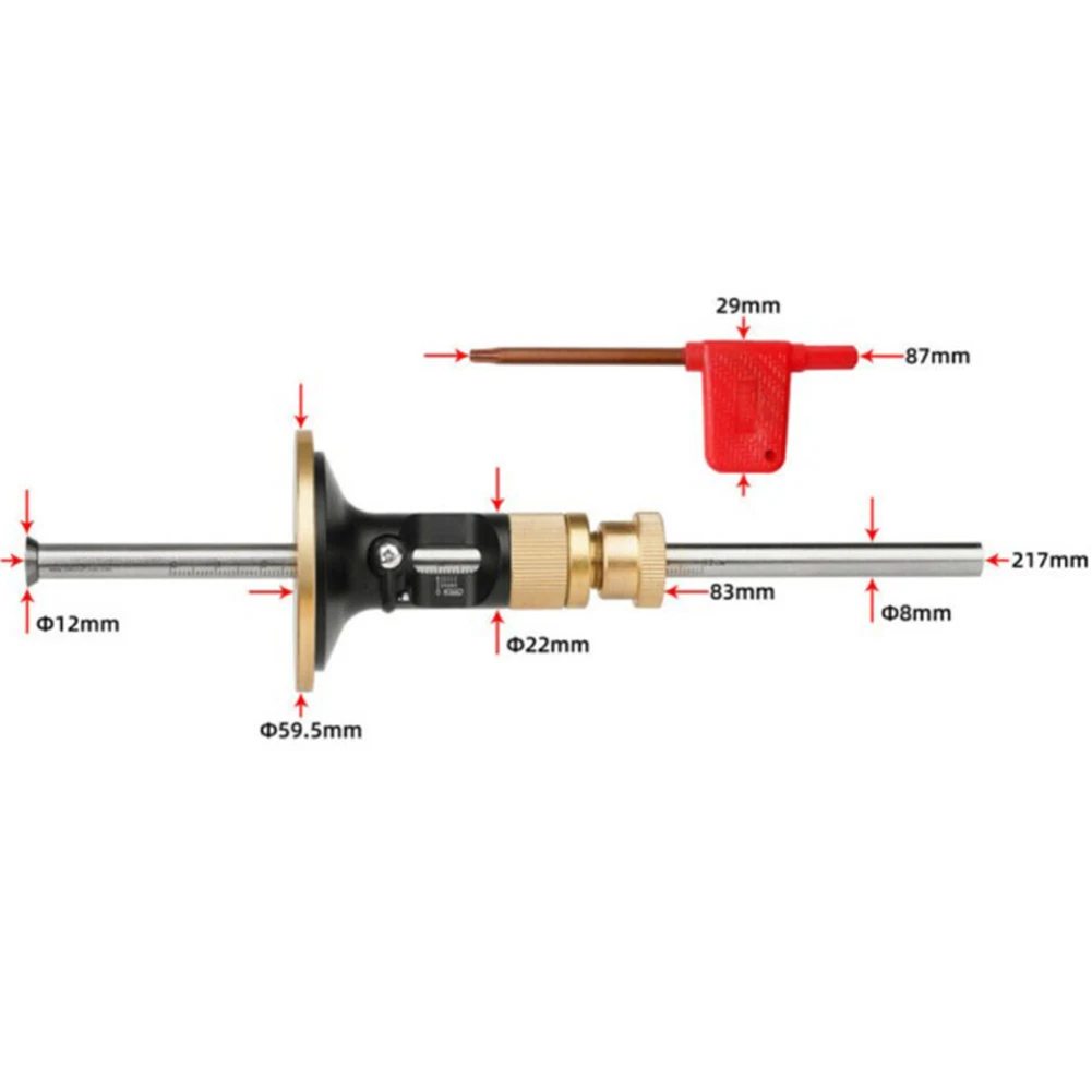 

Multifunctional Carpentry High Precision Blade Scribing Gauge Parallel Line Drawing Marking Measuring Woodworking Tools