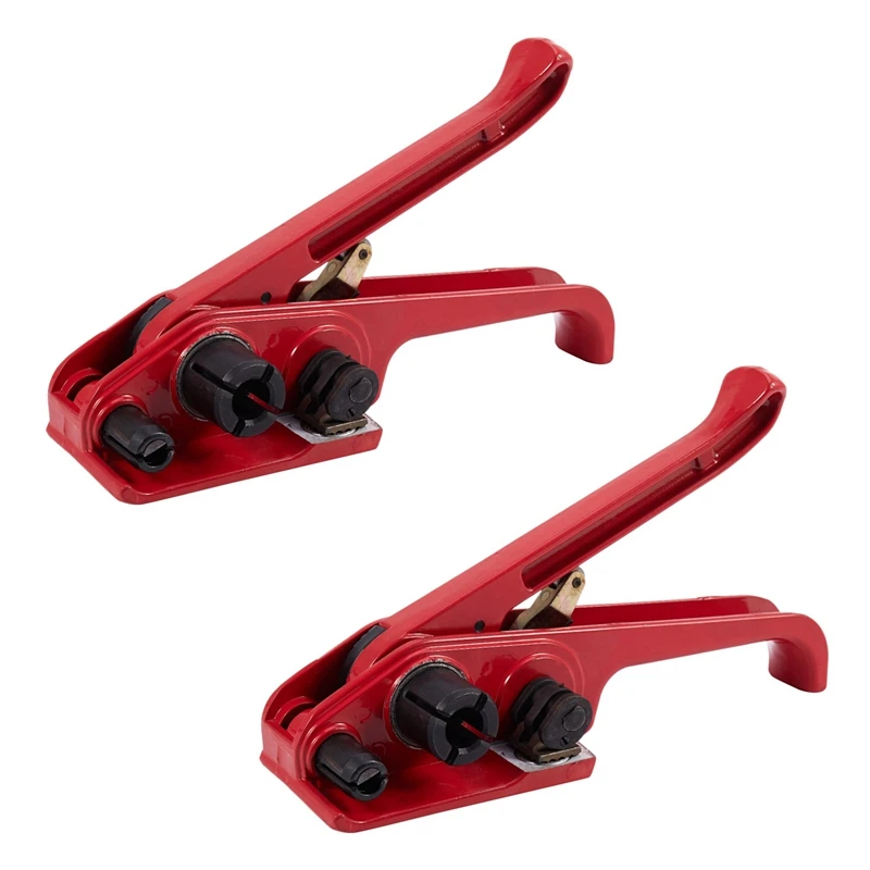 

2X Plastic Belt Tensioner Pet Plastic Strapping Machine Baler Manual Tensioner Plastical Pack Hand Tools Handpack Tools