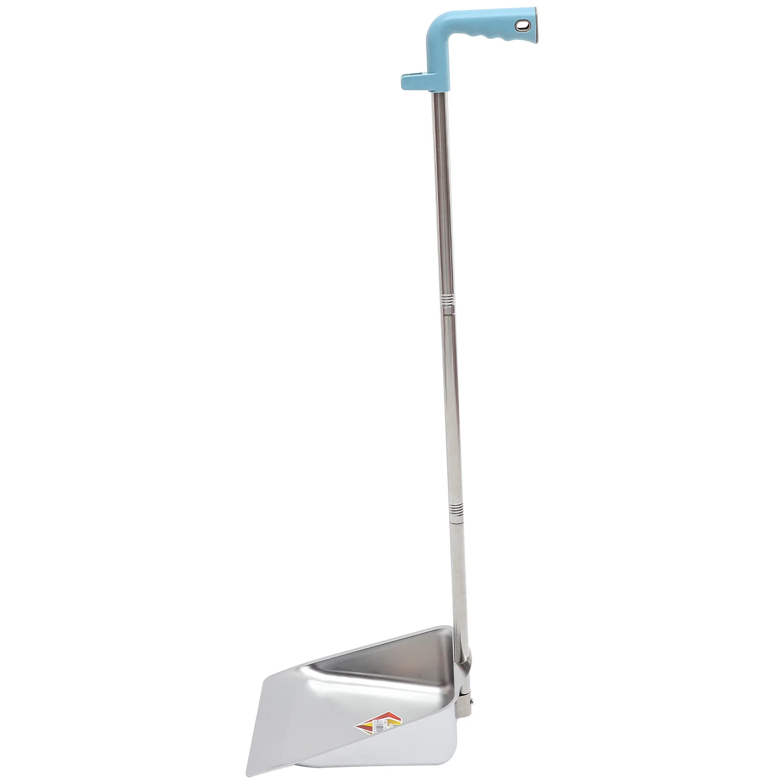 

Lobby Dustpan Metal Litter Scooper Room Cleaning Garbage Stainless Steel Pans Set Stand