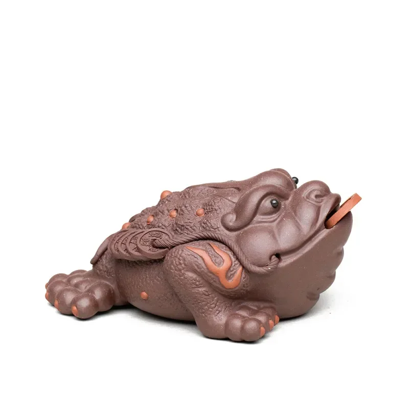 Фиолетовый глиняный чайный питомец RI ONIY TEASET