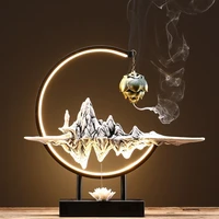 backflow ceramic incense burner large aromatherapy modern incense burner assuaging smoke house encensoir incense burners